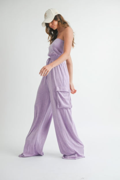 Tube Top Jumpsuit Romper