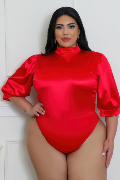 Plus Size Bodysuit & Pants Set