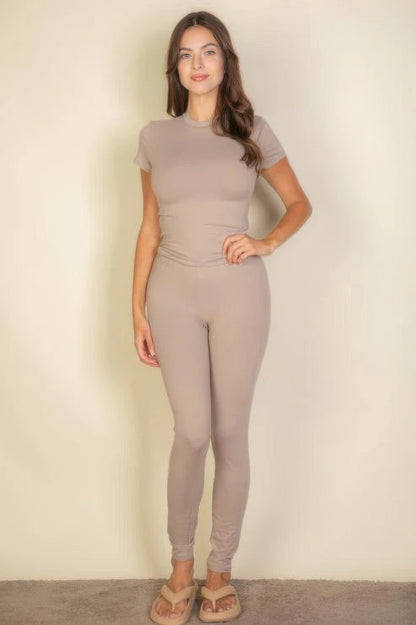 Short Sleeve Round Neck Shirt