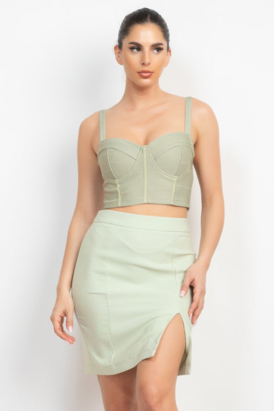 Cami Bustier Tank Top