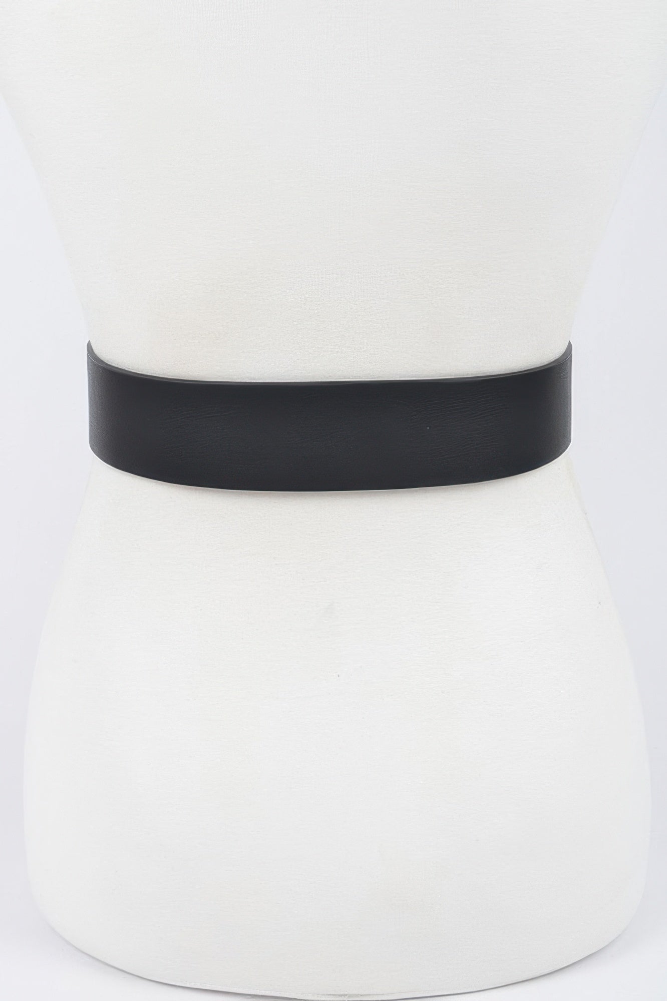 Hammered Heart Shape Buckle Plus Size Belt