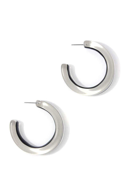 Chic Open Hoop Earrings