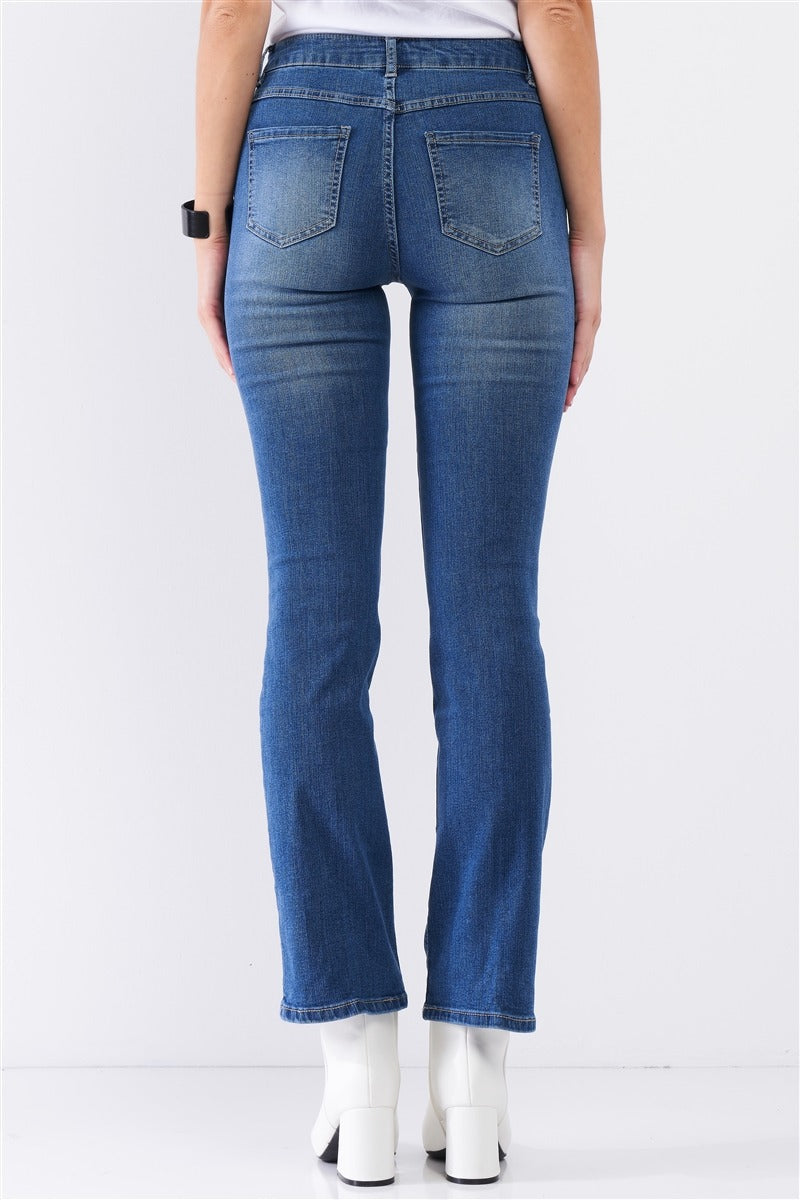 Skinny Boot Cut Jeans