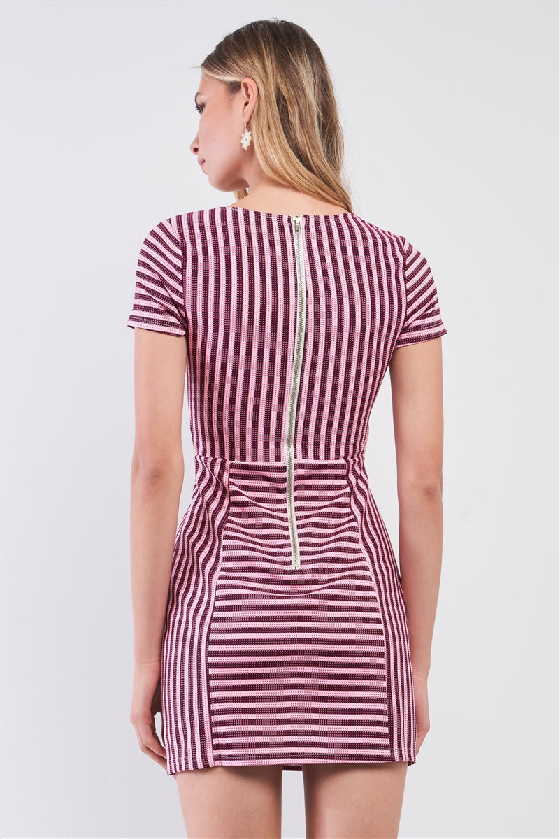 Striped Mini Dress