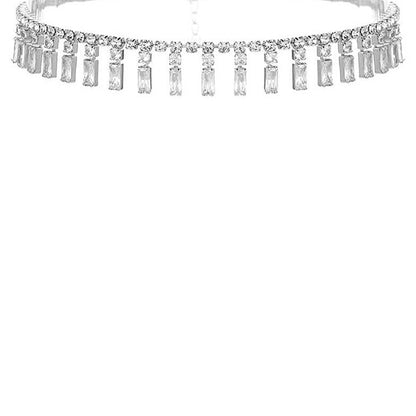 Baguette Choker Necklace