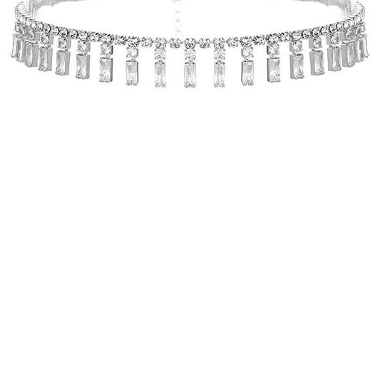 Baguette Choker Necklace