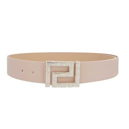 Rhinestone Geo Belt
