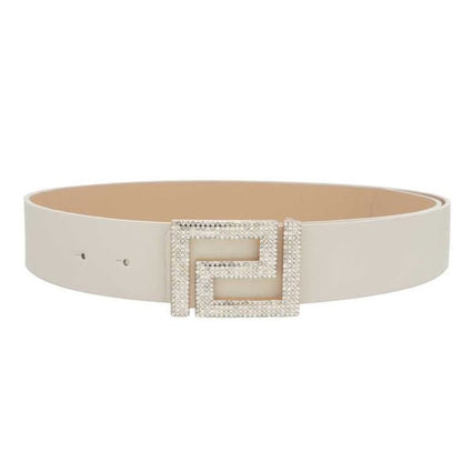 Rhinestone Geo Belt