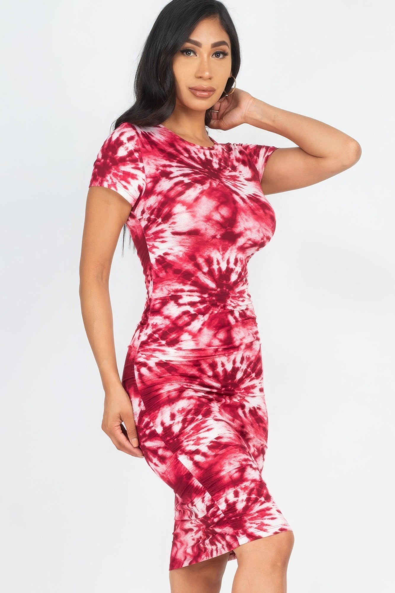 Tie Dye Bodycon Dress