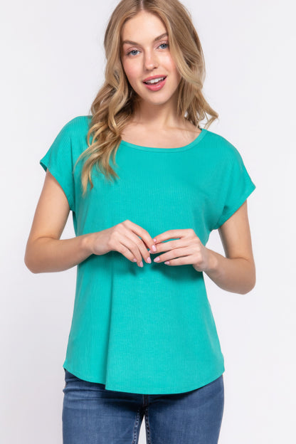 Dolman Short Sleeve Top