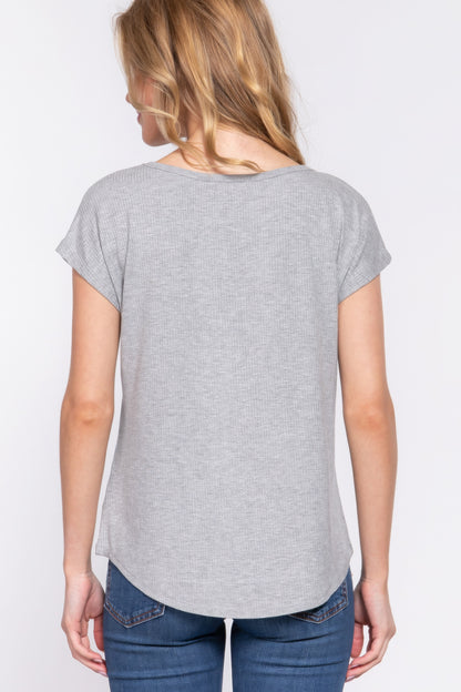 Dolman Short Sleeve Top