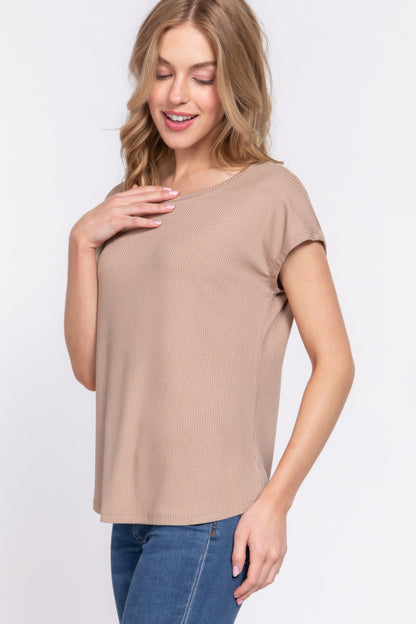 Dolman Short Sleeve Top