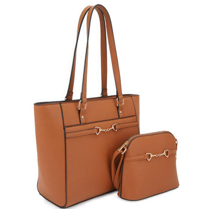 Fashion Tote & Crossbody Bag Set