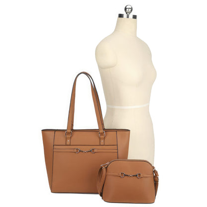 Fashion Tote & Crossbody Bag Set