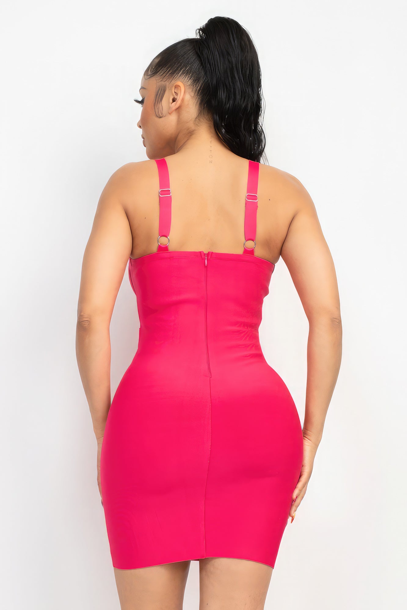 Sweetheart Neck Bandage Dress