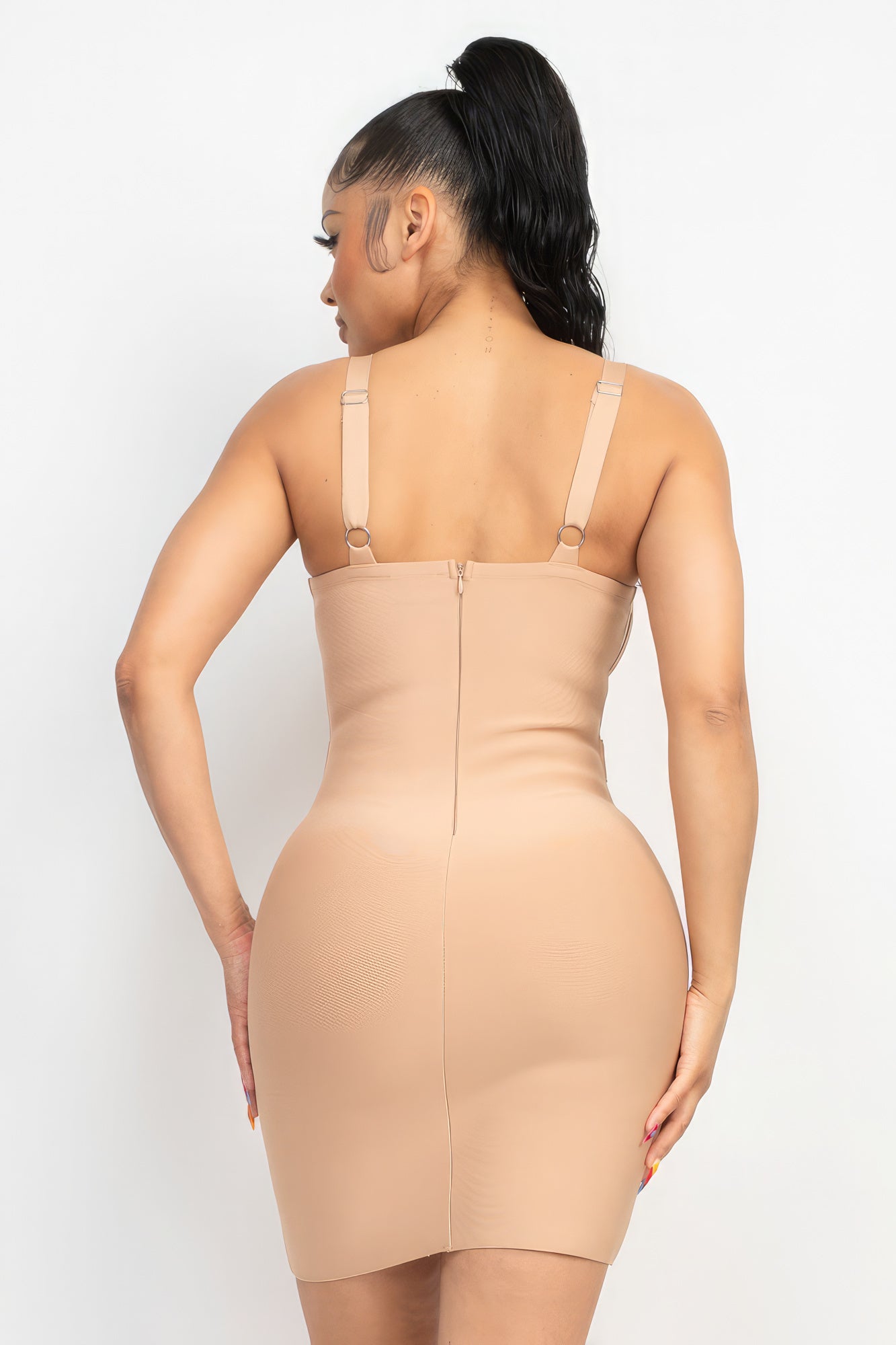 Sweetheart Neck Bandage Dress