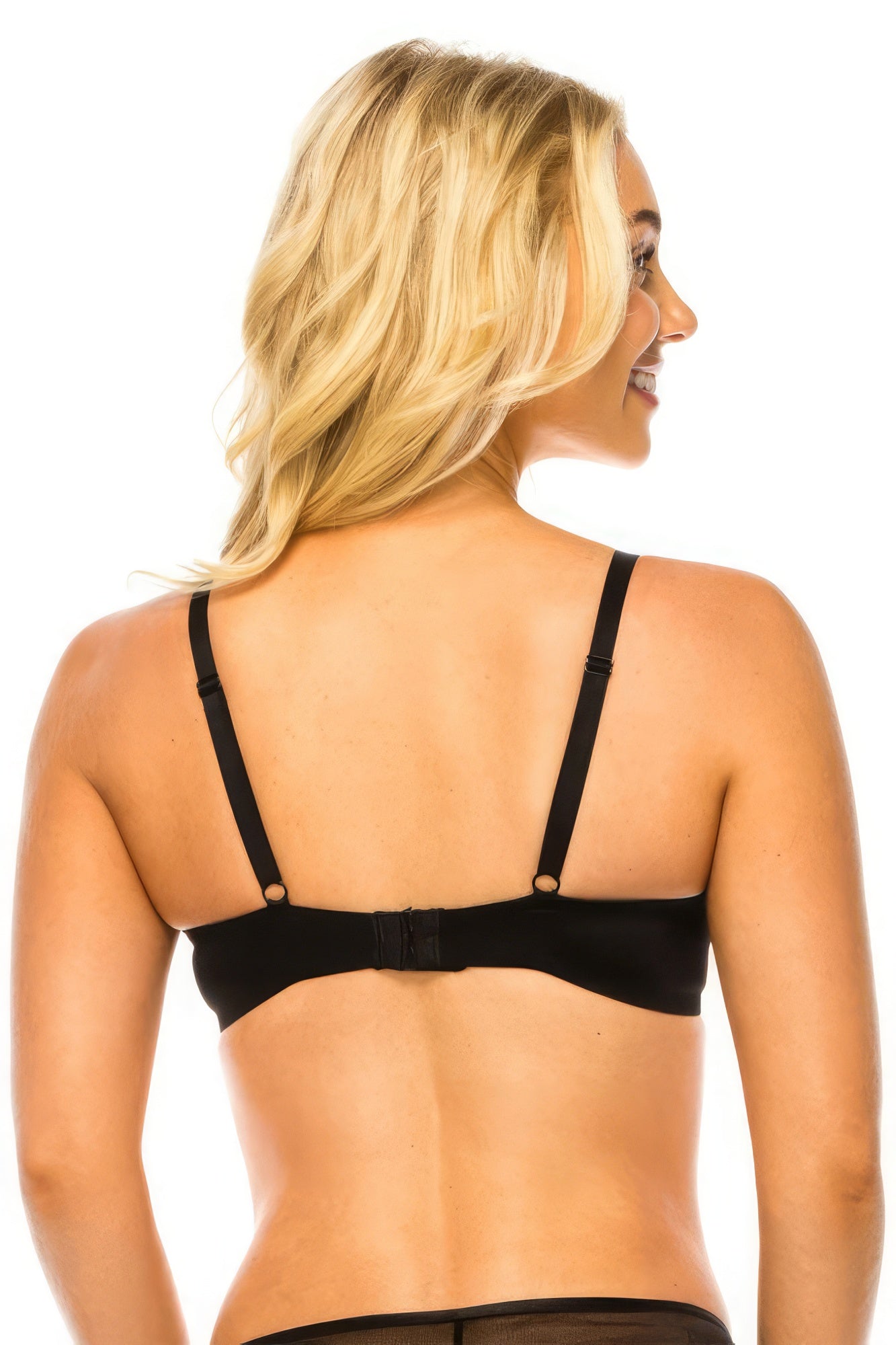Floral Lace Trim Bra
